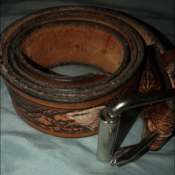 48’ leather belt - Picture 1 of 5